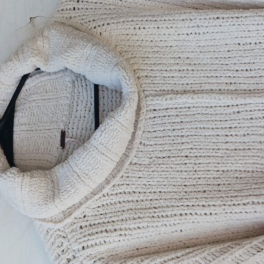 Free People chunky oversized sweater womens size XS super soft - Picture 2 of 8